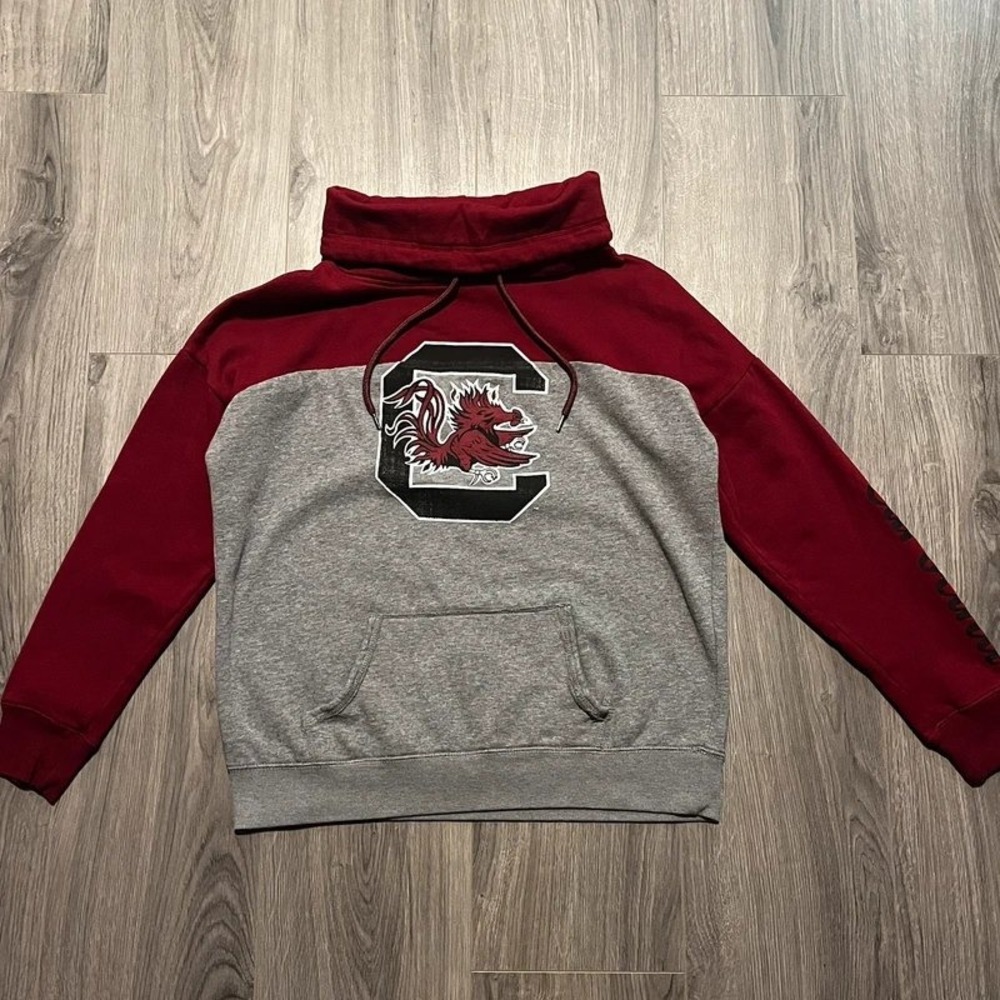 South Carolina Gamecocks Colosseum Funnel Neck Hoodie Women's Large